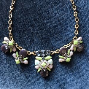 J Crew | jeweled statement necklace